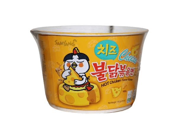 <span style="background-color:rgb(246,247,248);color:rgb(28,30,33);"> Samyang Cheese Hot chicken Ramen Big Cup 105g x 16 cups - Seoul Oasis </span>- 2x spicy, carrefour, indomi, korean, korean noodles, Oasis foods, samyang, samyang noodles uae - seouloasis.com - 138.99