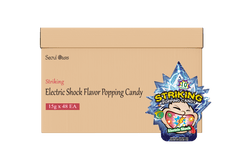 Striking Electric Shock Flavored Popping Candy 15g - Carton of 48 packs - seouloasis.com - Seoul Oasis