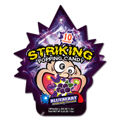 Striking Popping Candy Blueberry Flavor - 15g pack - seouloasis.com - Seoul Oasis